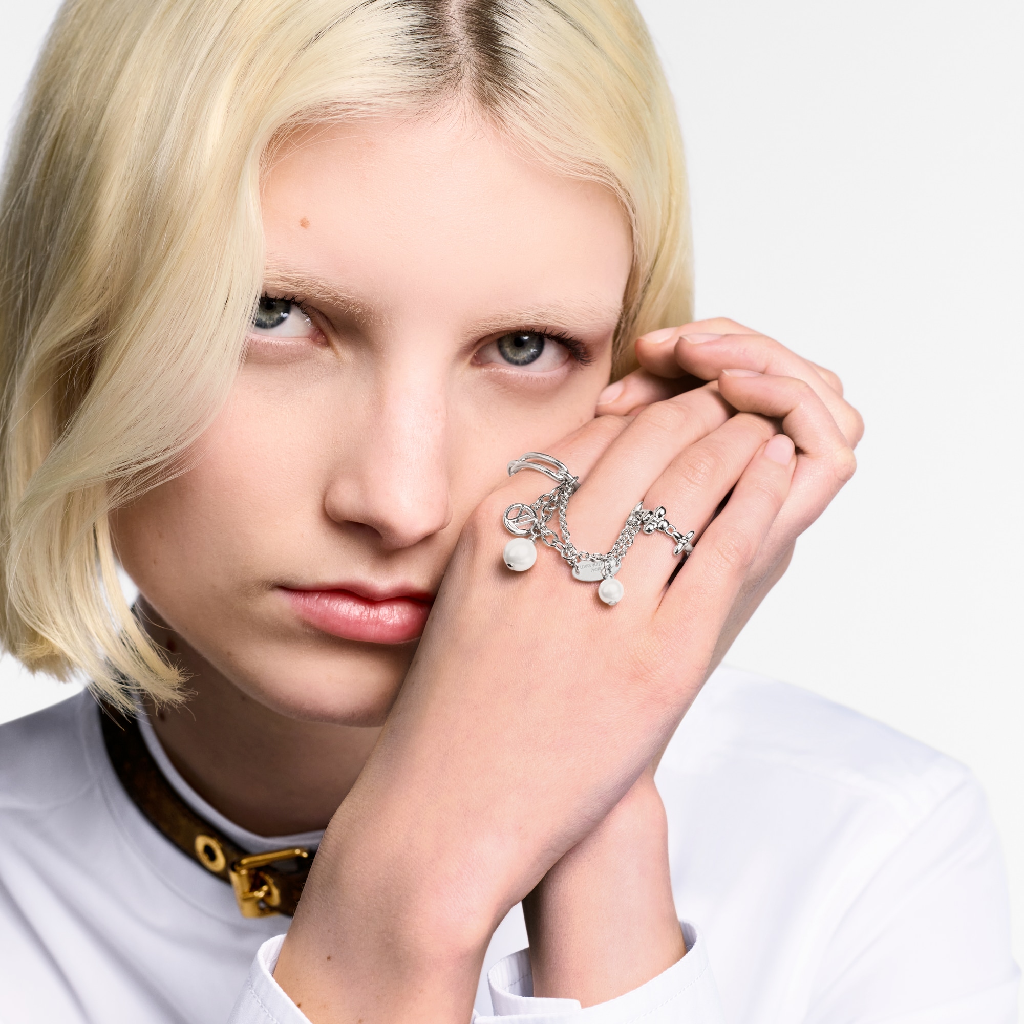 LV Mix Chains Set Of Rings S00 - Women - Fashion Jewelry LV Mix Chains Set Of Rings S00 - Women - Fashion Jewelry